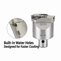 Outil de perçage à double tranchant de 90-122 mm, tête de perçage réglable en acier allié avec trous de refroidissement intégrés, VENTE CHAUDE ANDUUK