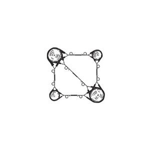 SISTEMA 888 BOA PLUS 8T-50 Metros 30 mm Soportes y Bases Modelo 22368300 - Product Image 1