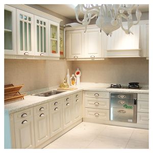 Gabinete de Cocina Prima, Resistente, para <span class=keywords><strong>Terraza</strong></span>, de Madera de Álamo Sólido, Antideformación, con Panel Lateral, Ensamblaje Remoto - Product Image 1