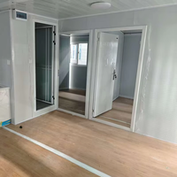Maisons conteneurs de 30 pieds, maison de luxe, maison à 3 chambres, maisonnette extensible, maison conteneur conforme aux normes australiennes et européennes