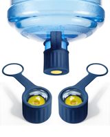 Bouchon réutilisable en silicone pour bouteilles d'eau de 2, 3, 4 et 5 gallons, couvercle de remplacement anti-fuite pour distributeur d'eau, vente en gros