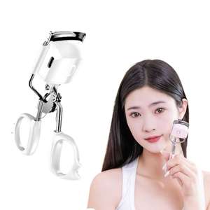 Durable Mini Rechargeable Heated Eyelash Curler 5s Quick Heating Eye <strong>Lash</strong> Curler Long-Lasting Electric Heated Beauty Tool - Product Image 1