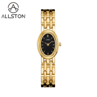 Montre ovale vintage rétro pour femme, fabrication chinoise, logo personnalisé, étanche 3 ATM, mouvement japonais, montre-bracelet pour femme, vente chaude