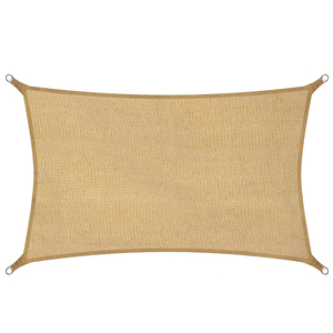 <span class=keywords><strong>Voile</strong></span> d'ombrage rectangulaire moderne en HDPE - Auvent respirant anti-UV 185 GSM pour terrasse, jardin et décoration de piscine - Product Image 3