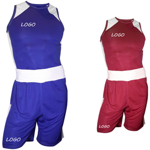 Débardeur de boxe redot OEM elitix, rouge/blanc, grand mélange parfait de Polyester éblouissant pour hommes, Service OEM 100% Polyester PK - Product Image 6