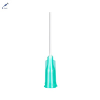 Liscoe 18G 1 pouce Embout de distribution de colle fileté Luer Lock en plastique PP souple de précision, personnalisable pour usage industriel
