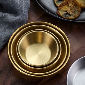 Petite coupelle DFHS3 en acier inoxydable 304 doré/argenté pour sauce ketchup et sauce au poivre noir - Product Image 2