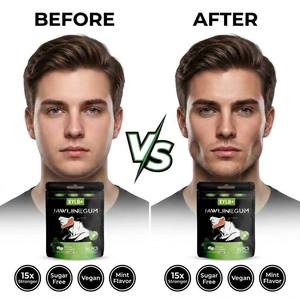 <strong>Jawline</strong> Ultra Hard Chewing <strong>Gum</strong> Sugarfree Hard Chewing <strong>Gum</strong> for Jaw - Product Image 3