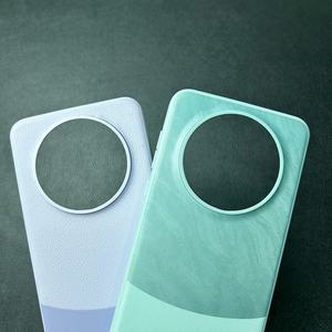 Vente en gros pour Huawei Mate60 Pro étui de téléphone portable anti-chute tout compris housse de protection en cuir uni poignée de téléphone - Product Image 3