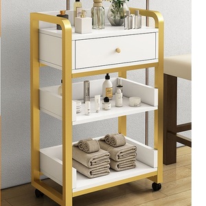Modern Design Hairdressing Trolley <b>Tool</b> <b>Cabinet</b> For Home Use Beauty Salon Metal <b>Storage</b> Rack For Hairdressing Instruments - Product Image 6