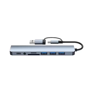 8-in-1 USB 3.0ハブ充電器ドッキングステーションタイプCラップトップUSBドッキングステーション - Product Image 4