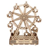Offre Spéciale Kit STEM Puzzle 3D en Bois DIY pour Enfants de 8 à 13 Ans Jouet Éducatif Bateau à Voile Véhicule à Billes Mécanique Découpé au Laser <50 Pièces