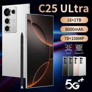 Smartphone C25 Ultra Pro, écran HD de 7,3 pouces, double SIM, LTE CDMA, 16 Go, 1 To, charge rapide 65 W, version mondiale anglaise déverrouillée, téléphone portable - Product Image 1