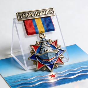 Médaille personnalisée en métal avec logo de course, design métallique, vente en gros, médaillons en émail souple, médaille souvenir sportive en métal, sur mesure - Product Image 1