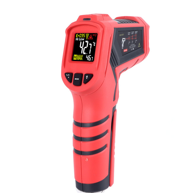 Infrared Temp Gun High Accuracy LCD Display Handheld Temperature Meter for Car HVAC Home Repairs -58F~752F