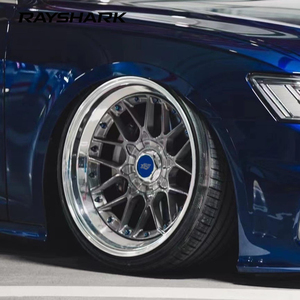 Rines RS Custom Widebody de 18 Pulgadas 5x120 5x100 5x130 RS <span class=keywords><strong>2</strong></span> Rines con Borde Profundo para BMW M3 E46 Golf Mk4 Porsche 911 - Product Image 3