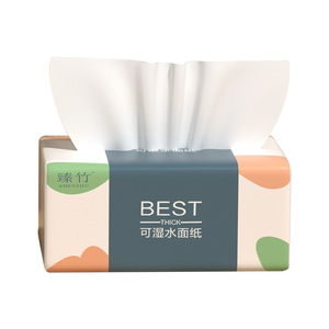 Pañuelos faciales Zhenzhu, paquete de 60, toallas de papel absorbentes suaves de pulpa de madera de 5 capas para uso en el hogar y la oficina - Product Image 2