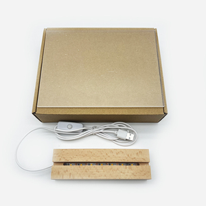 Lámpara <span class=keywords><strong>de</strong></span> luz cálida/blanca individual, regalos, lámpara <span class=keywords><strong>de</strong></span> luz nocturna 3D, Bloc <span class=keywords><strong>de</strong></span> notas transparente brillante, led, lámpara <span class=keywords><strong>de</strong></span> luz LED <span class=keywords><strong>de</strong></span> ilusión 3D romántica - Product Image 2
