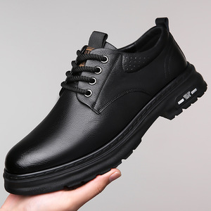 Zapatillas Deportivas Casuales de Verano para Hombre, Impermeables, Transpirables, Antideslizantes, con Forro de Malla, Parte Superior de PU, Color Negro, para Trabajo - Product Image 2