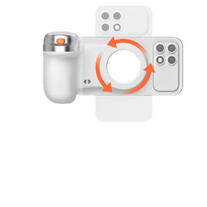 Nouveau modèle transfrontalier K02 pour photographie mobile : Perche à selfie portable anti-tremblement avec lumière d'appoint télécommandée - Product Image 1