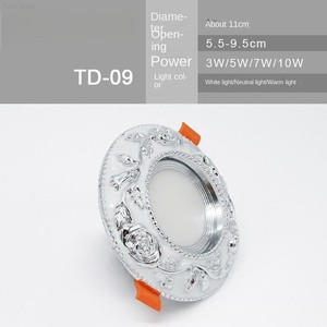 Lámpara de Techo LED Moderna Inteligente Europea de 3W 5W 7W para Sala de Estar, Luz de Techo de 90mm IP65 para Hogar y Oficina - Product Image 5