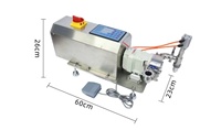 Machine de remplissage de pompe rotative à haute viscosité pour la mayonnaise de sauce de poisson de shampooing avec la machine de remplissage de crème de chauffage et de mélange
