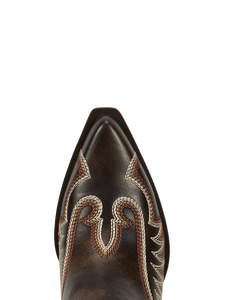 WETKISS all'ingrosso di grandi dimensioni <span class=keywords><strong>donna</strong></span> messicana a punta stivali da Cowgirl ricamati <span class=keywords><strong>marrone</strong></span> stivali da ginocchio con tacco alto occidentale stivali da Cowboy - Product Image 6