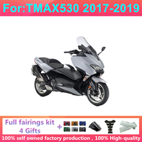 Nouveau kit de carénage complet ABS pour moto compatible avec Tmax530 Tmax T-max 530 2017 2018 2019 17 18 19 Kits de carénage et de carrosserie Plastiques Zxmt