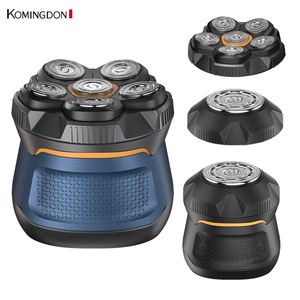 Komingdon Đầu Máy Cạo Râu Cho Nam Giới Đầu Có Thể Sạc Lại Mặt Từ Dao Cạo Điện Không Thấm Nước Ướt Khô Cạo Râu LED Hiển Thị Máy Cạo Râu - Product Image 1