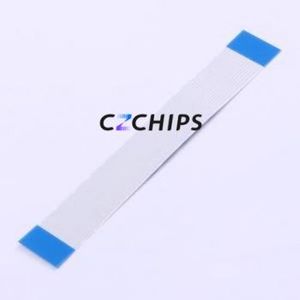 JS10A-14P-100-4-8 FFC Cable (Flexible Flat Cable) P=1mm Connector 14P 1mm 0.3mm Non-Inverting - Product Image 2