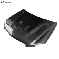 Capot en fibre de carbone style Black Series 507 pour Mercedes Benz W204 Classe C AMG C63 C200 C260 C300 C320