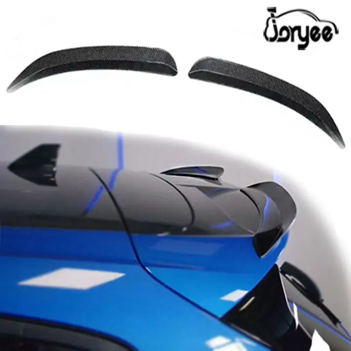 2023 Boot Spoiler Lip Für Ford Focus ST Line Kohle faser Auto Heck koffer flügel 2019 2020 2021 2022 Karosserie-Kit ABS-Tuning-Zubehör