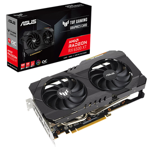 การ์ดจอ TUF Radeon 6500 OC 4G มือสอง พร้อมหน่วยความจำวิดีโอ 4GB GDDR6 และการ์ดจอ GPU 6500 AMD Radeon RX 6500 XT OC 4G มือสอง - Product Image 1