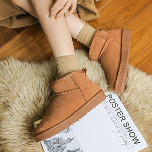 Stivali Invernali da <span class=keywords><strong>Donna</strong></span> con Fodera in Peluche, Nuovo Design, <span class=keywords><strong>Impermeabili</strong></span> e Antiscivolo per Esterni - Product Image 3