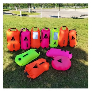 Cá nhân 20L 28L ngụy trang PVC tráng nylon 100% không thấm nước Inflatable cuộc sống Phao Túi biểu tượng tùy chỉnh cho bơi lặn bánh - Product Image 2