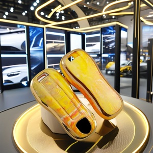 Mẫu miễn phí cho Porsche chìa khóa xe Bìa <span class=keywords><strong>Key</strong></span> Fob phụ kiện tương thích với Cayenne 911 <span class=keywords><strong>996</strong></span> Macan Boxster Panamera 997 944 924 - Product Image 4
