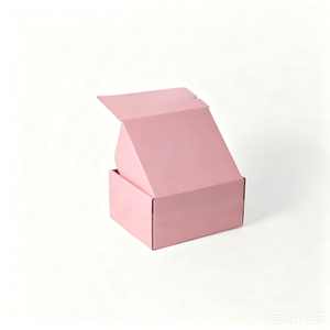Boîtes d'expédition en papier kraft avec logo personnalisé, en carton ondulé, à fermeture éclair, auto-adhésives, à déchirure rapide, avec pelliculage mat - Product Image 5
