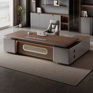 Meilleur prix, mobilier de bureau en bois de luxe en forme de L, table de bureau pour chef, table de direction, table de conférence pour manager - Product Image 1