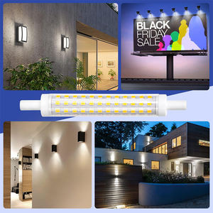 Ampoule LED linéaire R7s 9W 1250lm 4000K, 118mm, 1,6x11,8cm, idéale pour l'éclairage général et les environnements de travail. - Product Image 2