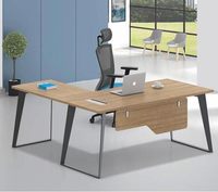 Guangzhou BERSON fourniture directe de meubles cadre de table en forme de L pieds de table en métal meubles