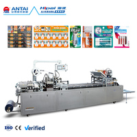Machine d'emballage sous blister entièrement automatique pour cartes en plastique et papier, piles AA, colle super forte, baume à lèvres, rasoirs