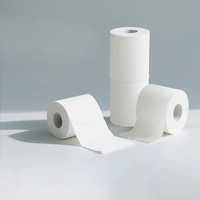 Papier toilette jetable écologique de qualité supérieure, économique, en gros, en paquet souple, épaissi, 3 plis, 100% pâte de bois vierge