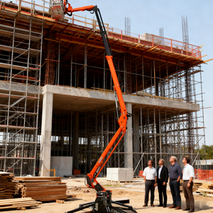 Multifunctional Aerial Work Platform Tracked <b>Spider</b> Lift Loading 200Kg Trailer Folding Arm Lifting Platform - Product Image 2