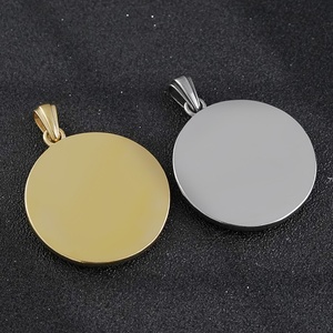 Pendentif en étain pur en acier inoxydable, motif éléphant antique et dieu indien, pour hommes, bijou simple, cadeau pour les croyants, fournisseur de bijoux - Product Image 4