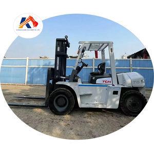 Chariot élévateur diesel TCM FD70 d'occasion, 3 tonnes, FD50, bon état, FD 70 4x4, pour restaurant, en promotion - Product Image 1