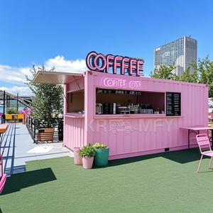 Conteneur maritime industriel mobile et extensible pour restaurant, café, bar, avec panneaux sandwich et structure en acier - Product Image 6