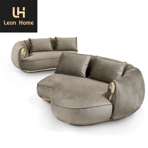 Boca meubles de maison de luxe conceptions de salon tissu <span class=keywords><strong>nubuck</strong></span> européen 1 <span class=keywords><strong>2</strong></span> 3 <span class=keywords><strong>places</strong></span> C forme <span class=keywords><strong>canapé</strong></span> ensemble meubles salon <span class=keywords><strong>canapé</strong></span> - Product Image 3
