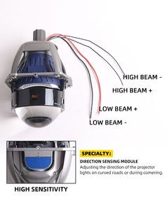 Sanvi AF02 <span class=keywords><strong>Afs</strong></span> Car Headlight Retrofit Kit Bulb Bi-led Proyector Lens para Universal Car Fit para proyector lente faro - Product Image 4