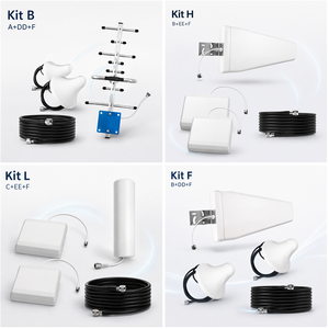 Amplificateur de signal mobile Tri-bande 900/1800/2100 MHz 3G 4G LTE GSM avec couverture de 300-500 m², montage mural pour usage professionnel - Product Image 6