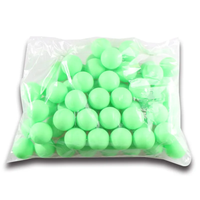 Pelotas de Ping Pong de Colores de Buena Calidad, 40 mm+, Pelotas de Tenis de Mesa Negras, Pelotas de Beer Pong, Paquete de 100 Piezas, Se Aceptan Personalizaciones